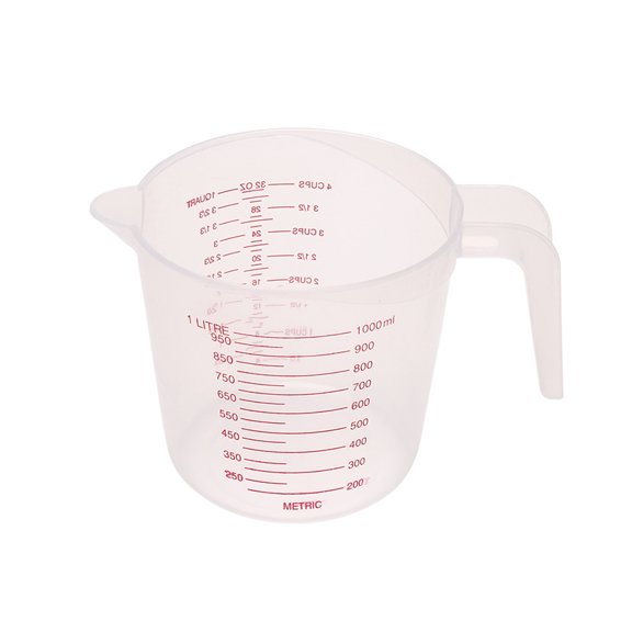 1000Ml Measuring Cup Baking Tool Kitchen Tool High Quality Plastic Measuring Cup Tok6325