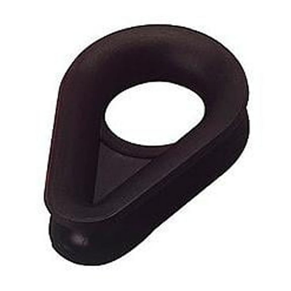 Sea-Dog 173571 Standard Thimble, Black Nylon, 1/4"