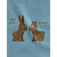 thumbnail image 7 of Tstars Boys Unisex Easter Holiday Shirts Chocolate Bunnies Baby Outfit Cute Happy Easter Party Shirts Humor Funny Easter Gifts for Boy Baby Bodysuit, 7 of 7