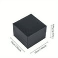 thumbnail image 2 of Odear Flip Watch Case with Pillow Watch Box for Men Black 3.94*3.94*2.87in, 2 of 4