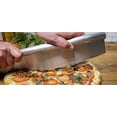 thumbnail image 2 of RSVP International Endurance® Rocker Style Stainless Steel Pizza Cutter, 14" | Sharp & Versatile Cutter | Chop & Slice Cakes & Pizzas with Ease | Dishwasher Safe, 2 of 5