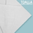 thumbnail image 4 of Set 2 Toallas Baño Completo 100% Algodón Grand Grano De Oro blanco Nubisuave  BAÑO COMPLETO, 4 of 8