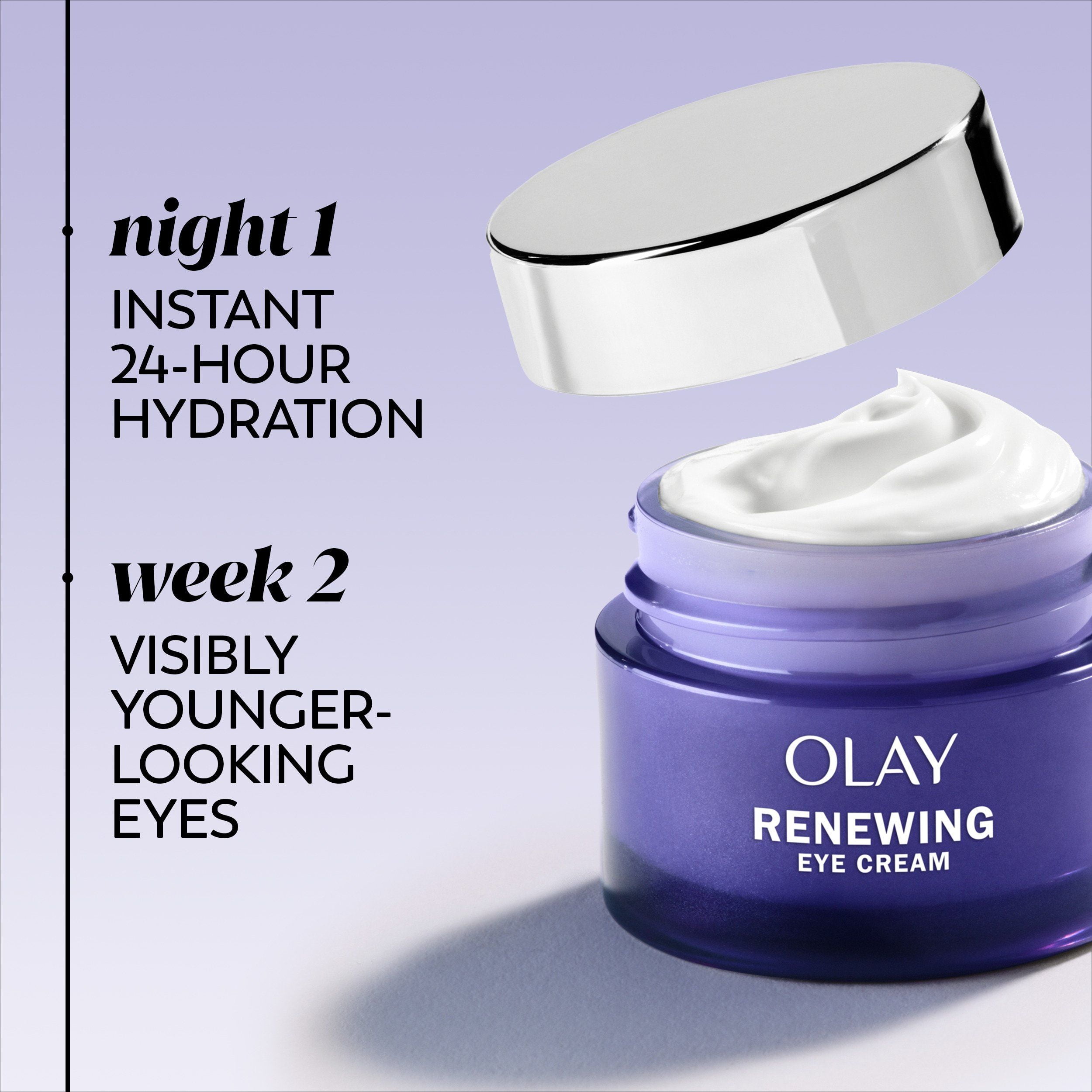 Crème de nuit pour les yeux Olay Regenerist Retinol 24 15 mL