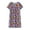 D, variant on T-Shirts For Women Summer Cotton Silk Short Sleeved Sleep Dress For Middle New Loose Fitting Home Wear Elderly Sleepwear Plus Size Dress Womens Tops