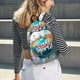 thumbnail image 5 of Fotbe Travel Around The World Mochila de Lona con Estampado, Mochila Duradera, Mochila Versátil de Alta Calidad, Mochila Compacta Vintage-Small, 5 of 5
