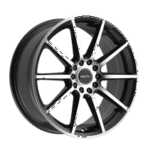 Motiv 18x7.5 5X4.50 431MB Elicit Black Wheel Rim
