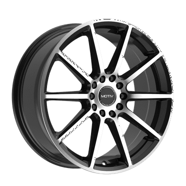 Motiv 16x7.5 5X100 431MB Elicit Black Wheel Rim