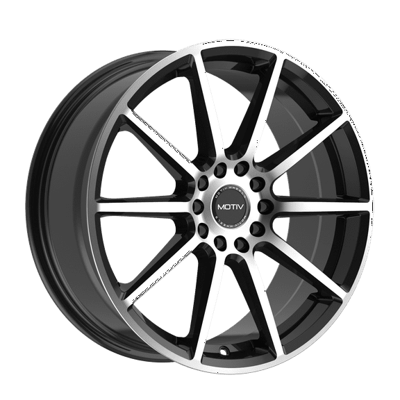 Motiv 18x7.5 5X4.50 431MB Elicit Black Wheel Rim