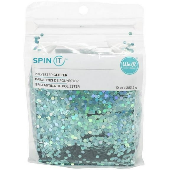 We R Memory Keepers Spin It Super Chunky Glitter 10oz-Teal