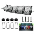 thumbnail image 2 of ForTesla Cybertruck2024 Trunk Luggage Net Bed Organizer Mesh Storage Net 4pocke/, 2 of 7