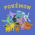 thumbnail image 2 of Men's Pokemon Eeveelutions Tank Top Royal Blue Medium, 2 of 4
