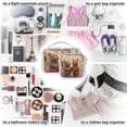 thumbnail image 7 of Cute Bears Makeup Bags Set Travel Toiletry Bags Portable Cosmetic Bags Organizer Waterproof 2 Packs, 7 of 7