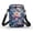 Flower Pattern, variant on HELLHERO Zipper Closed Small Crossbody Purse, Polyester Adjustable Shoulder Strap Crossbody Bag for Men, Women, American Flag Horse Pattern