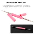 thumbnail image 4 of Professional Acne Removal Needle, Whitehead & Blackhead Remover, Pimple Extractor Tool（pink）, 4 of 5