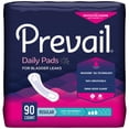 thumbnail image 1 of Prevail Proven - Serviettes de Contrôle de l'Incontinence Prevail - Serviettes pour Fuites Urinaires - Absorption Légère, Régulier, 90 Unités (3 Paquets de 30), 1 of 4