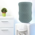 thumbnail image 4 of Shisuyan 2pcs Water Bucket Cover Elastic Green Check Preserve Freshness for Office Use, 4 of 8