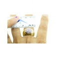 thumbnail image 2 of RYLOS Men's Rings Yellow Gold Plated Silver Gypsy Ring with 0.25 Carats Diamonds - Designer Jewelry for Man Size 10, 2 of 6