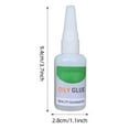 thumbnail image 3 of TIELUTT Strong Multipurpose for Home and DIY Projects Quick Drying Clear Bond on Ceramic Fabric and More 50ml 2p-10 Glue Medium Producers Bottle Glue for Shoes 36000 Glue Kids Glue Sticks, 3 of 6