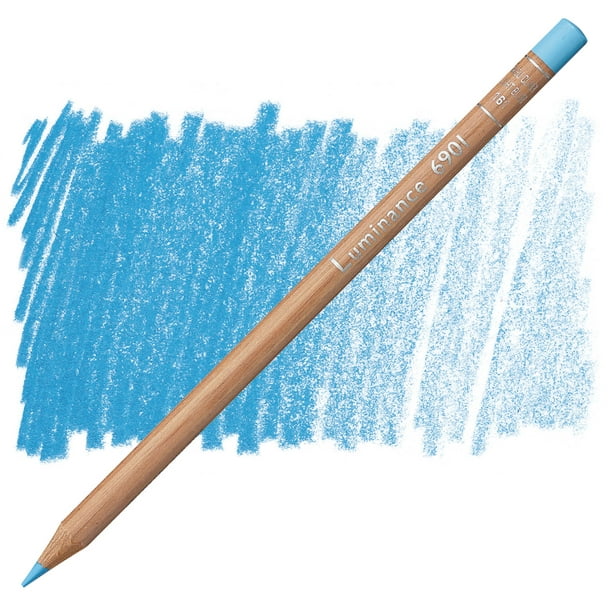 Caran d'Ache Luminance Colored Pencil Light Blue