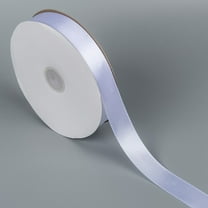 1roll Single Face Solid color Satin Ribbon for Bows Crafts Gifts Party Wedding Decoration White 3/4 inch(18~20mm) about 100yards/roll(91.44m/roll)