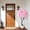 Pink cherry blossom tree height 150CM, variant on 5FT Tall Artificial Cherry Blossom Tree, Pink Faux Flower Tree with Realistic Leaves & White Pot, Fake Potted Blossom Tree for Living Room Entryway