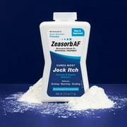 4 Pack Zeasorb-Af Antifungal Jock Itch Super Absorbant Powder 2.5 oz (71 G) Each