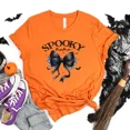 thumbnail image 3 of Camisetas con estampado de feliz Halloween para mujer, Tops informales de verano, camisetas de temporada escalofriante, camisetas de fantasma de calabazas, regalos de Halloween, 3 of 5