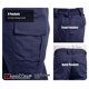 thumbnail image 5 of Pantalones tácticos MAGCOMSEN para hombre, senderismo, militar, azul marino, 30, 5 of 6