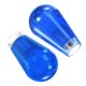 thumbnail image 1 of Uxcell Parte superior de bola de joystick ovalada azul para juego de arcade 2 paquetes, 1 of 5