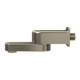 thumbnail image 4 of Fold-Away Bath Tub Spout with Diverter - Brushed Nickel Finish - All Metal Bathtub Spout with Diverter | Contemporary Design | Space-Saving | Universal Connection | 7" Overall Length Folds to 4", 4 of 7