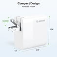 thumbnail image 6 of Esoulk USB C Charger, 45W Dual Port Type-C Foldable Fast Charger Power Delivery for iPhone 14/14 Plus/14 Pro/14 Pro Max/13/Galaxy/Pixel/iPad/iPad Mini (White), 6 of 7