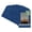 Brooke Blue Suede, variant on Black Suede Picture Frame Mat for 8x12 Frames - Fits 6x9 Photos - 25 Mats