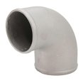 thumbnail image 2 of 3.5 Inch to 1 Inch OD 90 Degree Elbow Pipe Tube Aluminum Alloy Bend Exhaust Elbow Intake Pipe, 2 of 5