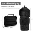 thumbnail image 4 of Toiletry Bag for Men Travel Toiletry Organizer Dopp Kit Travel Organizer Toiletries Bag Shaving Hygiene Bag Bathroom Hanging Men's Toiletry Bag for Short Trips Black, 4 of 8