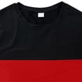 thumbnail image 6 of Winter Sweatshirt for Men Plus Size Casual Color-blocked Fashion Breathable Round Neck Long-sleeved Unisex Adult Fleece Crewneck Sweatshirt, 6 of 7