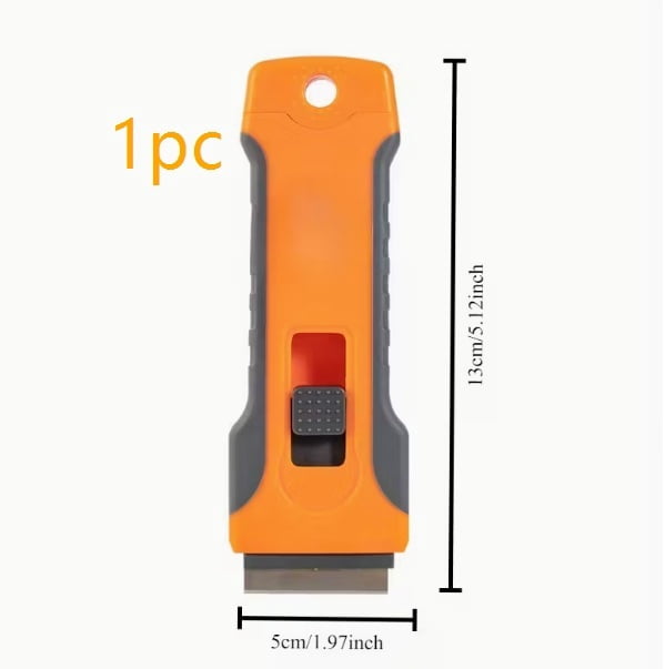 Premium Glue Remover Scraper Tool - Versatile Cleaning Shaving Scraper for Glass & Stove Surfaces