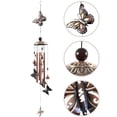 thumbnail image 3 of Campanas de viento, campanas de mariposa Campanas de mariposa de hierro forjado Campanas de viento de calidad superior, 3 of 7