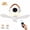 White, variant on Merryhome 2 in 1 Portable Camping Fan with Light, 7200mAh Rechargeable Tent Fan with Remote, Digital Display, 4 Speeds, 4 Timer Settings, LED Lantern for Camping RV Travel, Khaki
