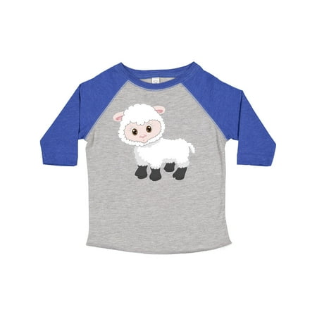 

Inktastic Cute White Lamb Gift Toddler Boy or Toddler Girl T-Shirt