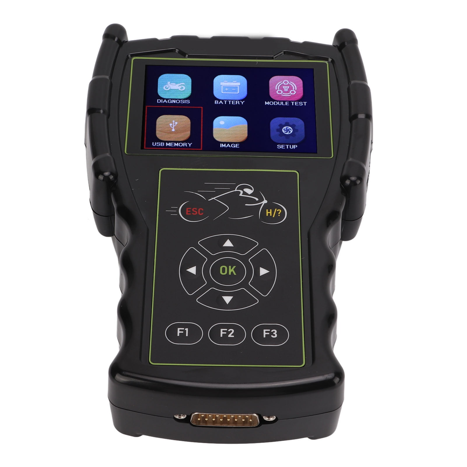 M100 Pro Moto Scanner, USB Upgrade Port Detector DC918V M100 Pro