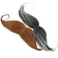 thumbnail image 3 of BELOVING 2 Pcs Faux Moustache Autocollant Accessoire de Costume pour Spectacle Noël, 3 of 7