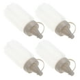 thumbnail image 4 of WHAMVOX 4pcs Sturdy White Sauce Squeeze Bottles Multifunctional Kitchen Condiment Containers 30ml, 4 of 8