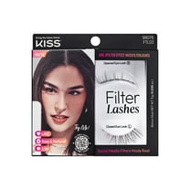 KISS Filter Lashes, False Eyelashes, LASH x GLOSS, 5mm-14mm, 1 Pair