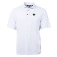 thumbnail image 2 of Men's Cutter & Buck White Penn State Nittany Lions Big & Tall Virtue Eco Pique Tile Print Recycled Polo, 2 of 3