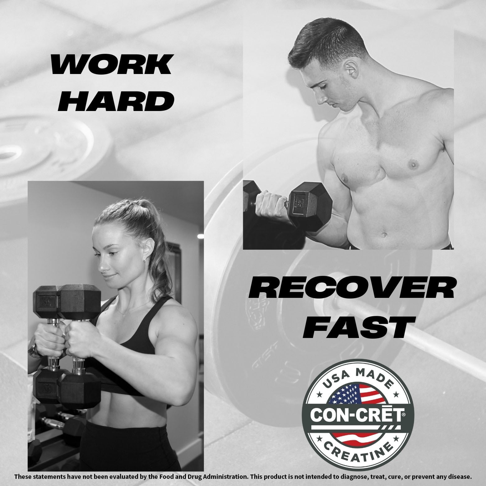 POWER PLAY FUEL CON-CRĒT® Creatine HCl Recovery Capsules, 90 Capsules
