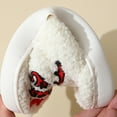 thumbnail image 6 of CHICVOMEY Funny Halloween Slippers for Women Men Fuzzy Memory Foam Cute Slippers Fluffy Warm Comfort Indoor&Outdoor House Couple Slippers, 6 of 8