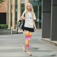 thumbnail image 7 of Dailycode Sheer Knee High Stockings for Women Multicolored Hills, 7 of 7