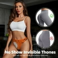 thumbnail image 4 of Thongs for Women - Halloween Orange Night Scene No Show Seamless Womens Thongs Underwear, Soft Stretch G String Thongs for Women,Cuteness Ladies Thong Bikini Panties Briefs, 4 of 5