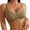 Khaki, variant on Lace Bras for Women Thin Strap Wireless Breathable Bralettes Side Support Seamless Everyday Tshirt Bra