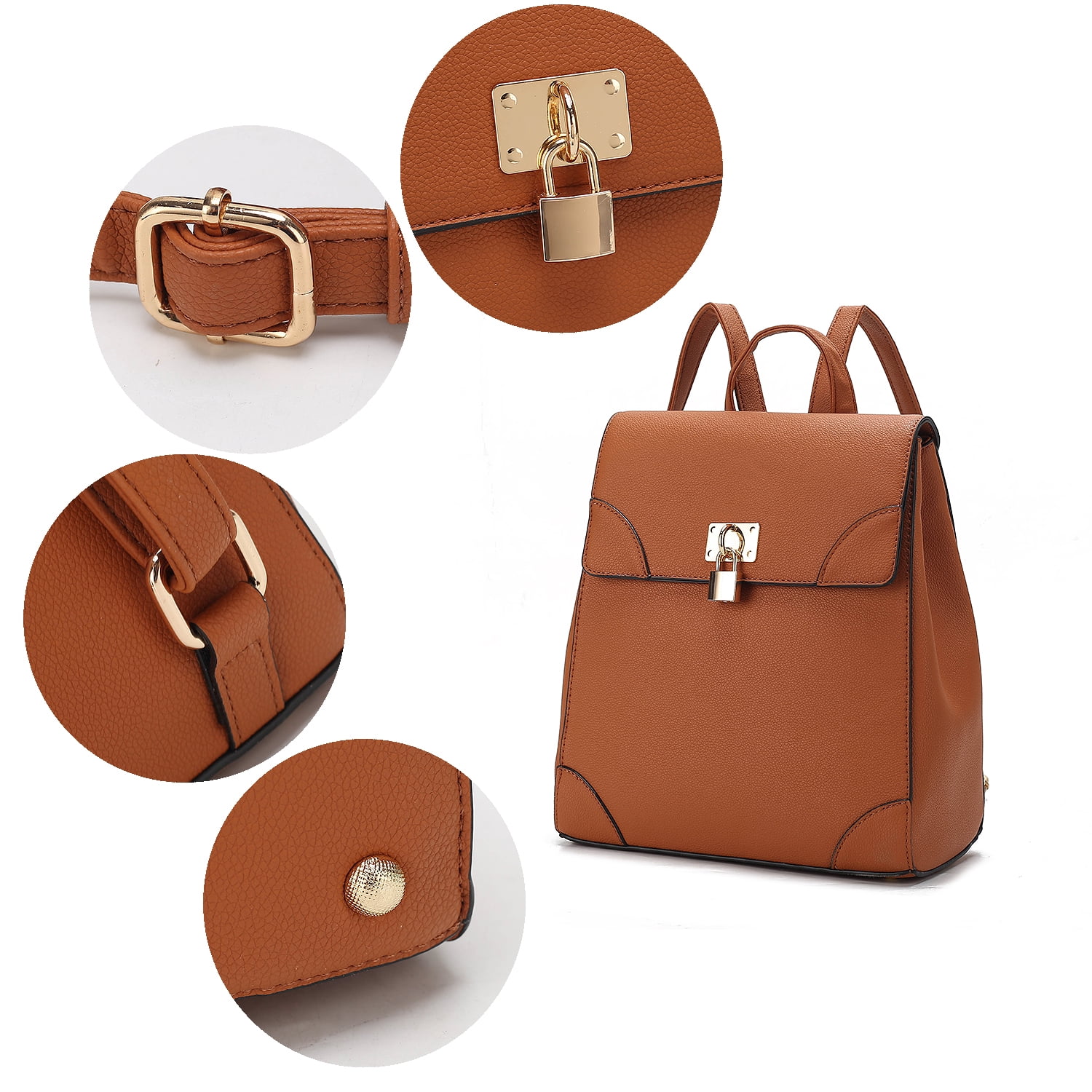 Michael Kors Gorgeous Sansa Backpack MKF Collection Sansa Vegan Leather Women main image 4